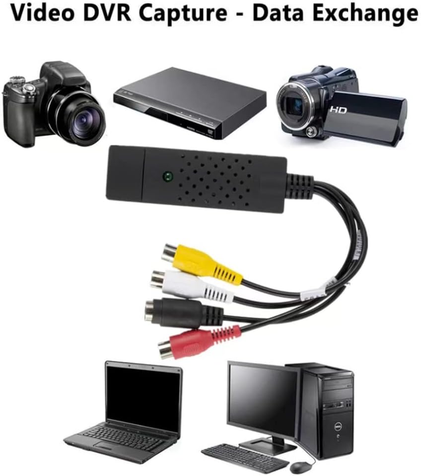 USB 2.0 Video Audio Grabber Converter J45966