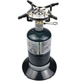 Propane Stove Portable Camping Gas Stove 10,000 BTU Single Adjustable Burner with Carrying Case V6941
