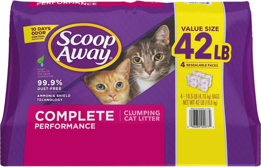 Fresh Scented Clumping Clay Cat Litter, 42 lb V8587