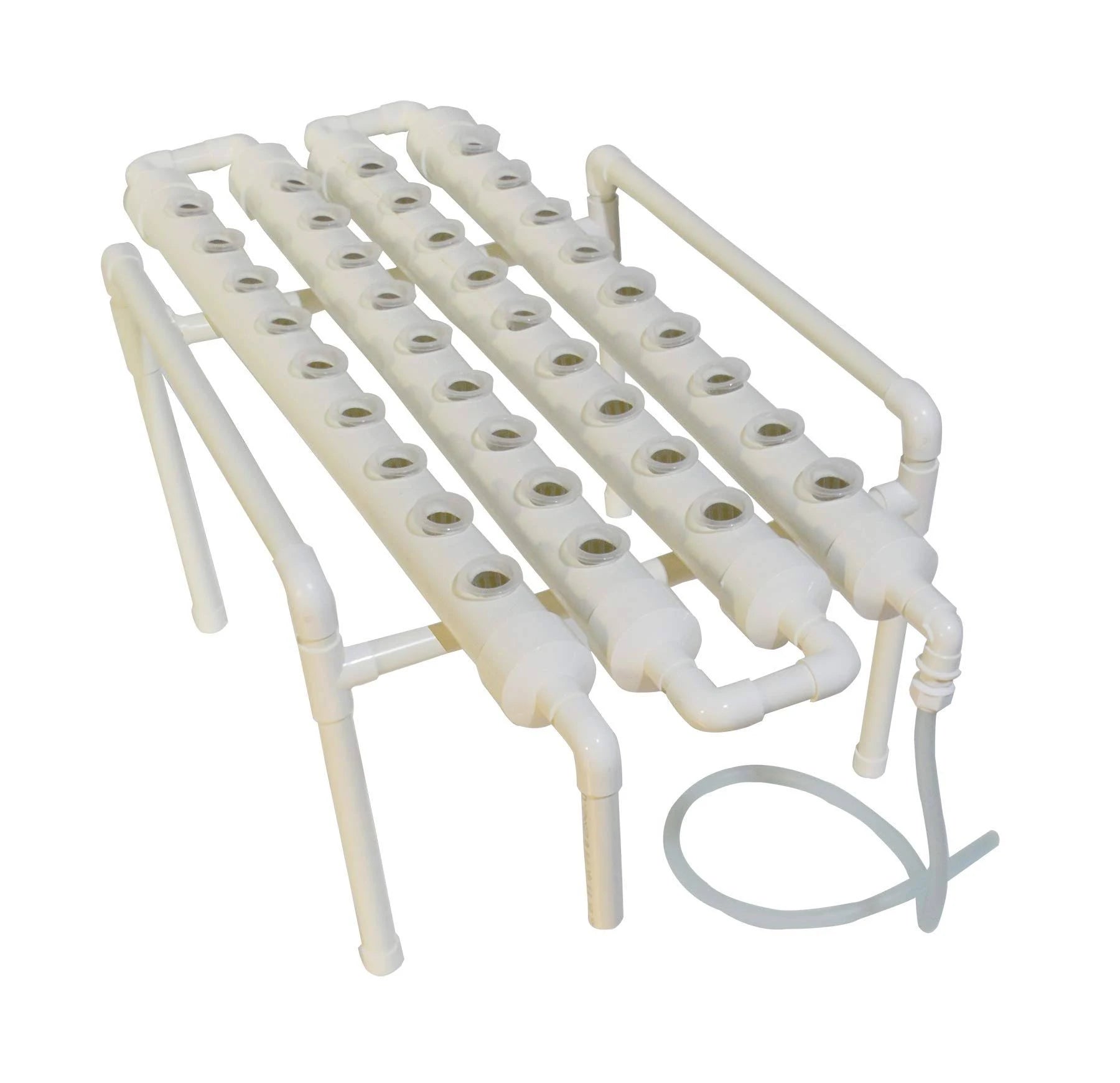 Hydroponic 36 Holes Plant Site Grow Kit Garden System Vegetable -4 Pipes 1 Layer B570681