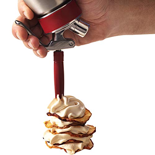 Whipped Cream Chargers, Low Carbon Steel, Pack of 10 N659