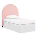 Blush Velvet Twin Headboard N89395