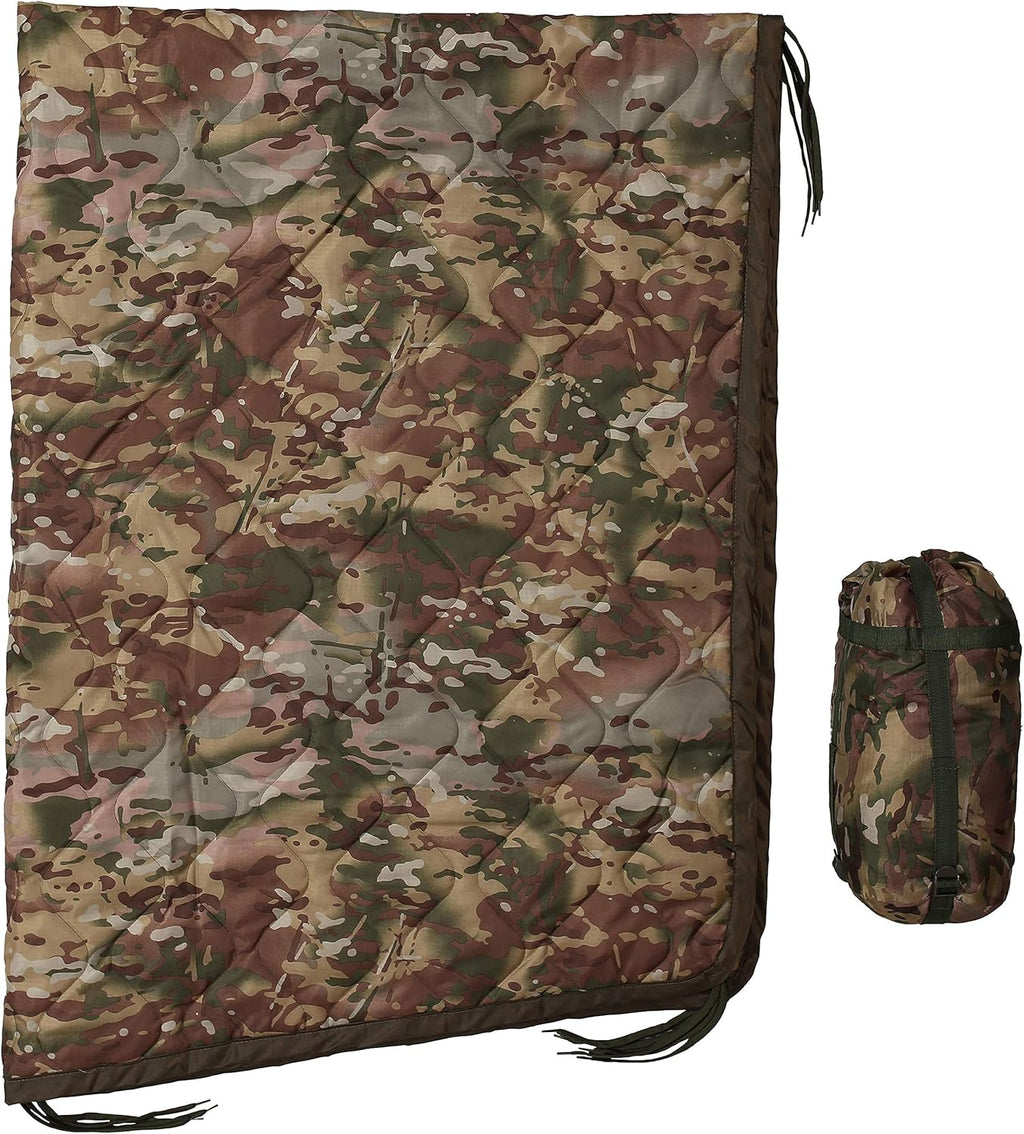 Military Thermal Insulated Camping Blanket Poncho Liner G5344