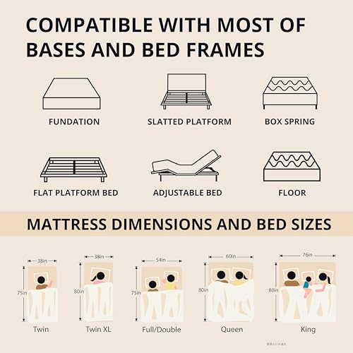 14 Inch King Size Memory Foam Mattress S9945
