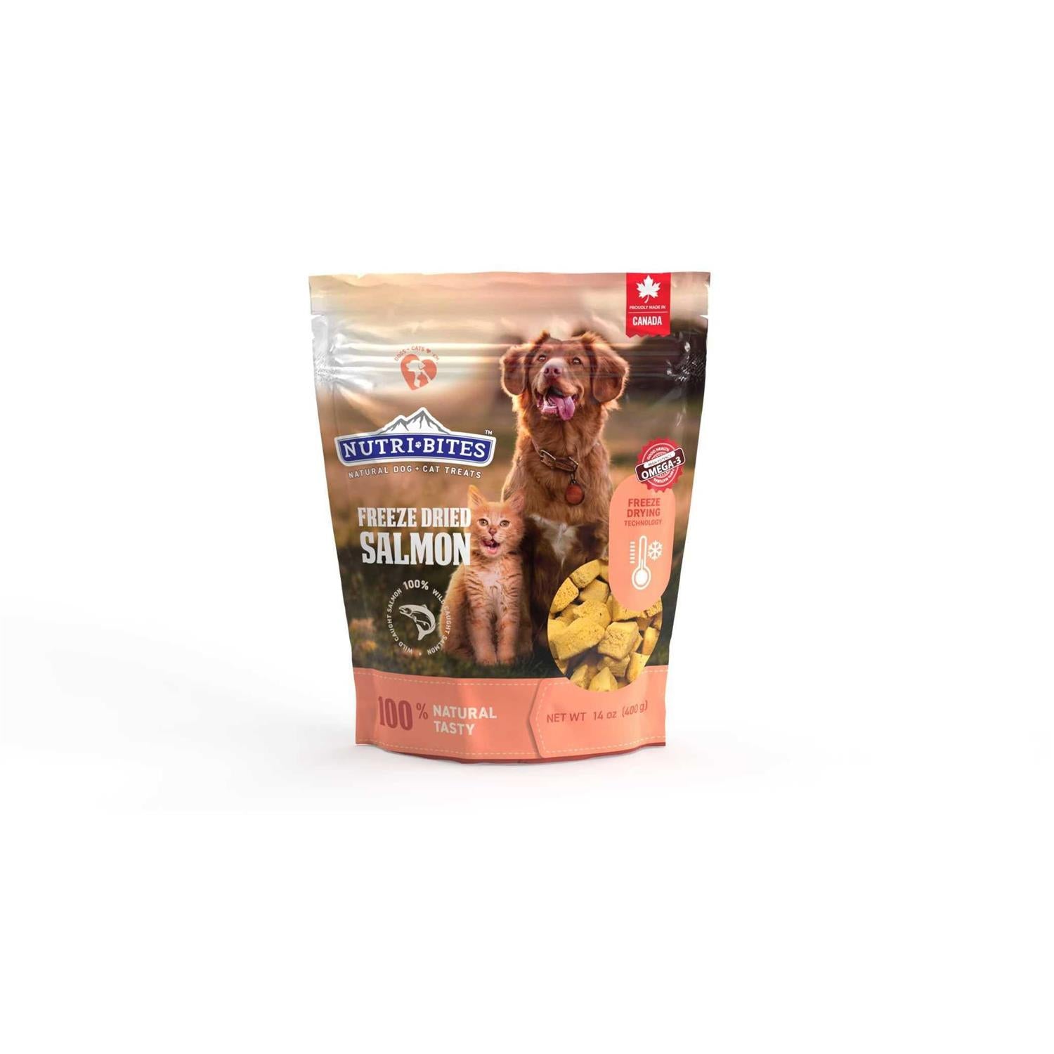 14 oz Freeze Dried Salmon Pet Treats J12908