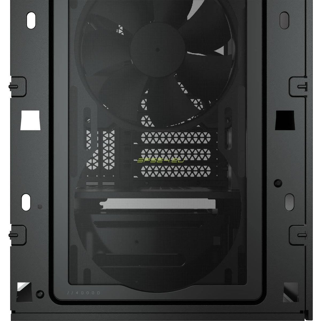 Black Tempered Glass Mid-Tower ATX Case D635