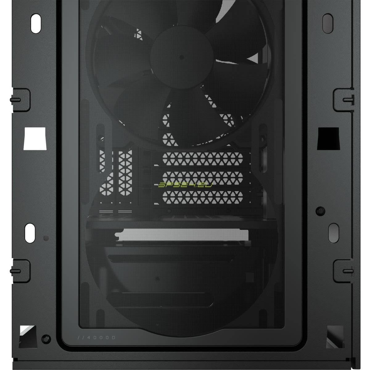 Black Tempered Glass Mid-Tower ATX Case D635