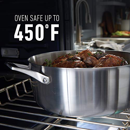2.5-Quart Stainless Steel Saucepan with Cover Q9890