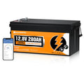 12V 280AH LiFePO4 Lithium Battery with Bluetooth A9856