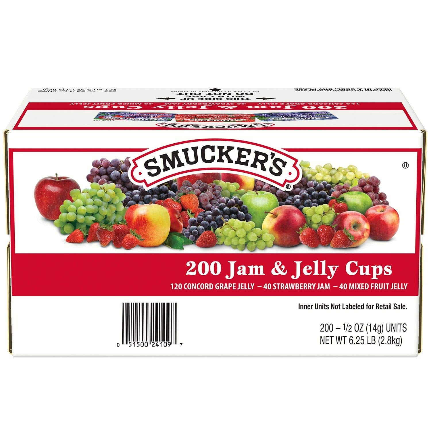 Assorted Jelly Cups (0.5 oz., 200 ct.) G442