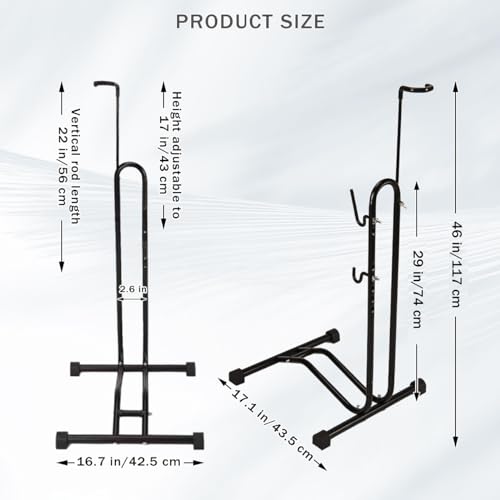 Freestanding Bike Storage Rack for Bicycles Z50858