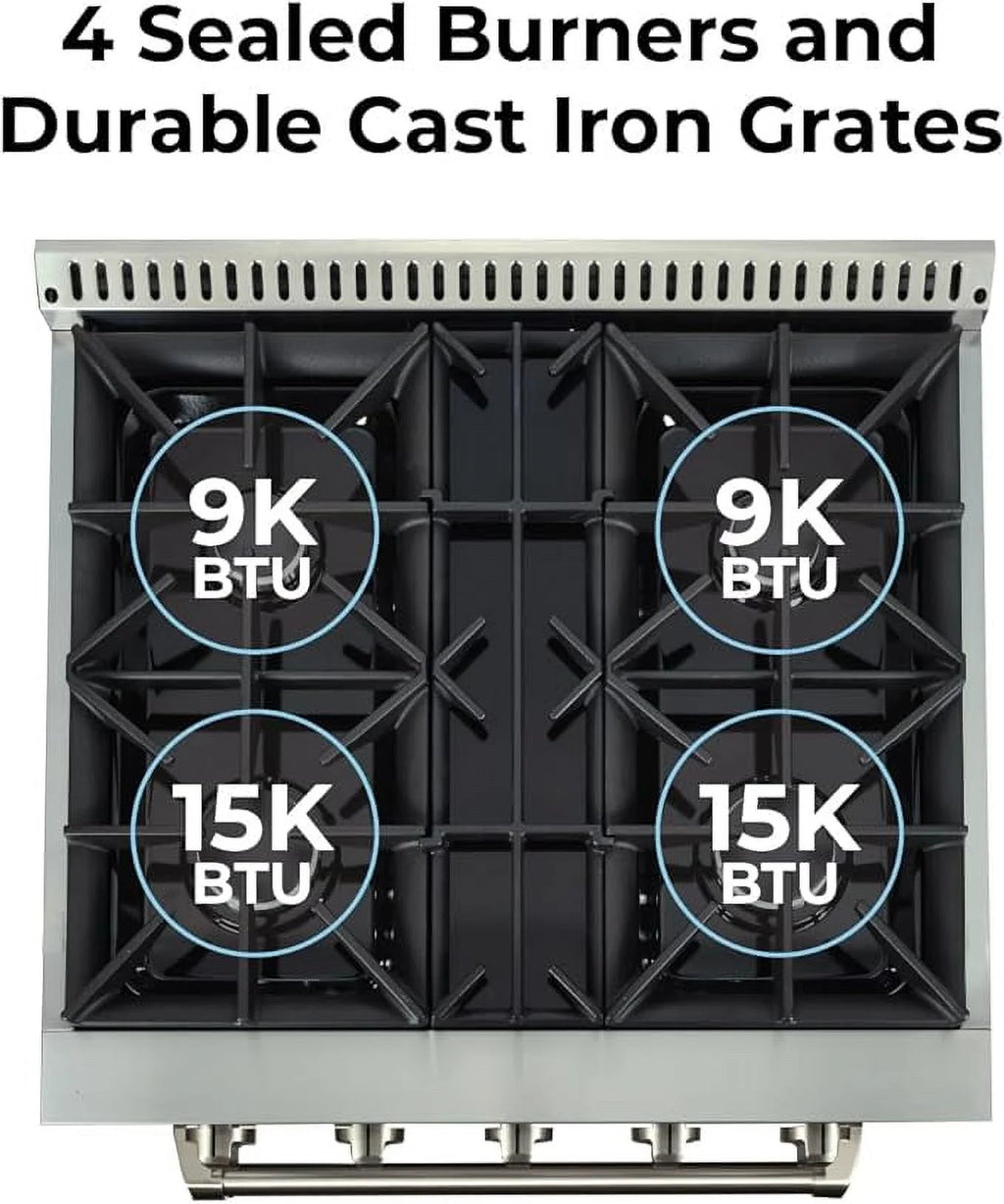 30 in. 3.5 cu. ft. Gas Range with Convection Oven Y92551