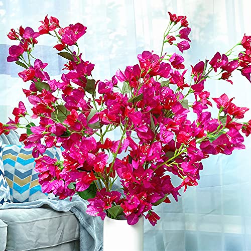 Faux Bougainvillea Branches 45" Pack of 4 U224