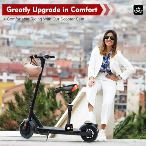 Adjustable Scooter Seat with Foam Cushion J7948