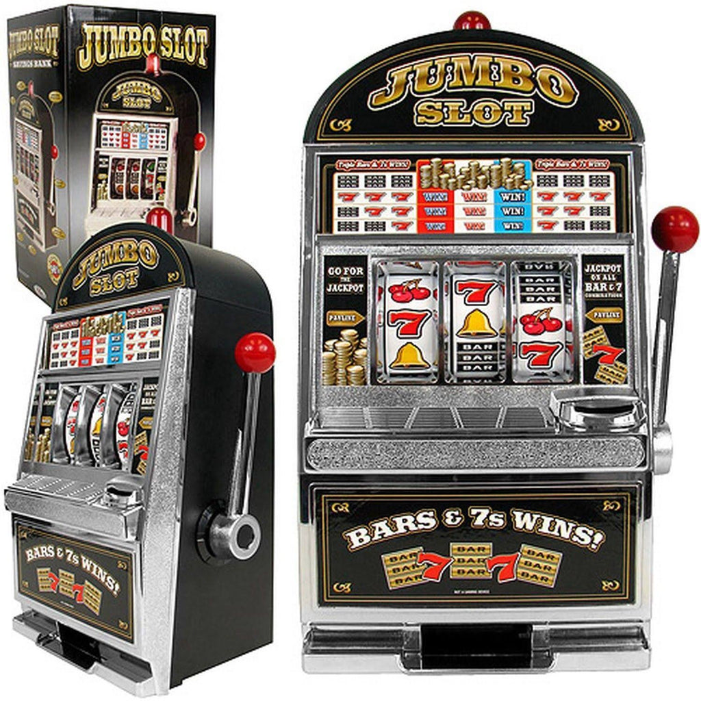 Jumbo Slot Machine Bank A38095