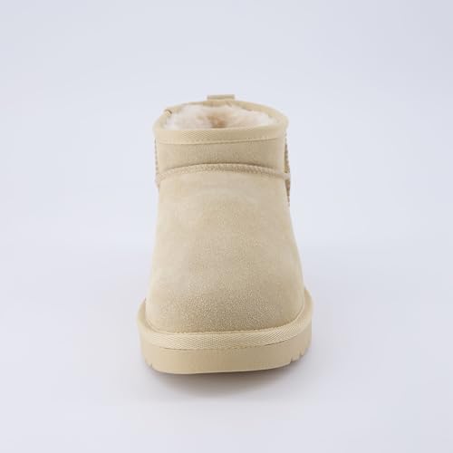 Women's Genuine Suede Pull On Boot with Memory Foam A840