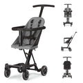 Pink Lightweight Compact Stroller with One Hand Fold W7130