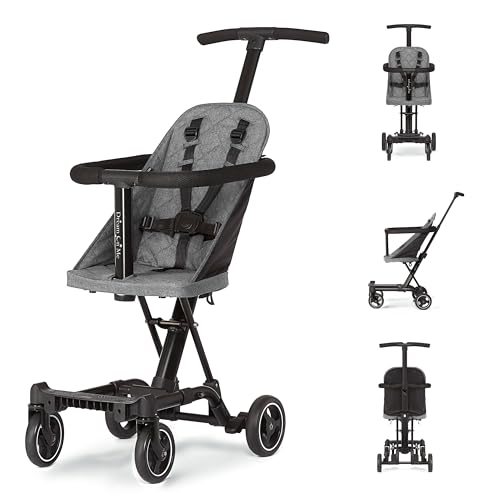 Pink Lightweight Compact Stroller with One Hand Fold W7130