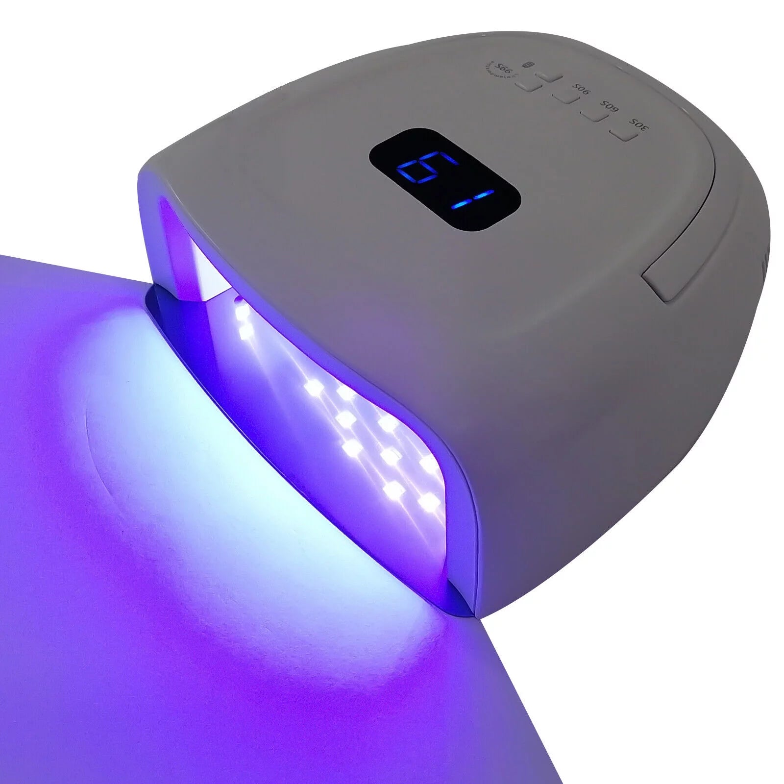 60W Cordless Rechargeable LED UV Nail Lamp I385