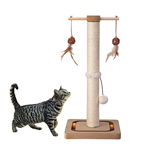 31in Sisal Cat Scratching Post with Perch R590