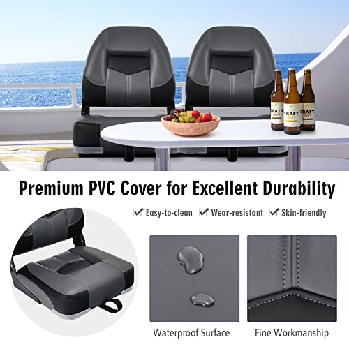 Folding High Back Boat Seats with Stainless Steel Screw N28159