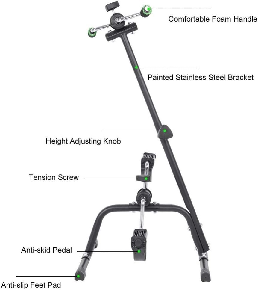 Adjustable Pedal Exerciser Indoor Cycling Fitness Equipment O901