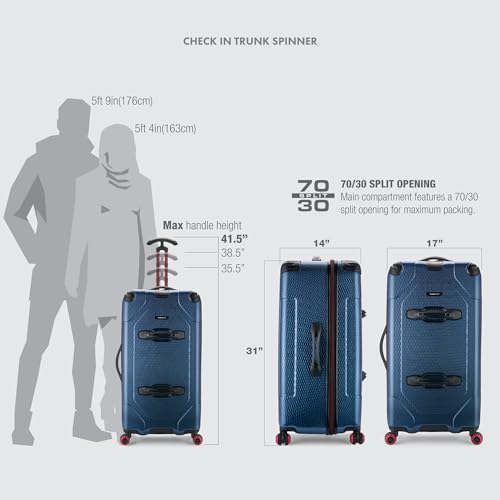 Carbon Gray 30" Hardside Polycarbonate Suitcase with Spinner Wheels N284532