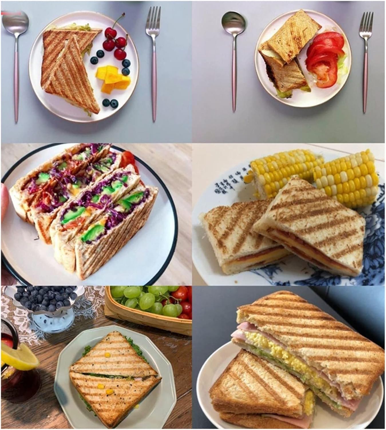 Double Sided Nonstick Panini Maker K654