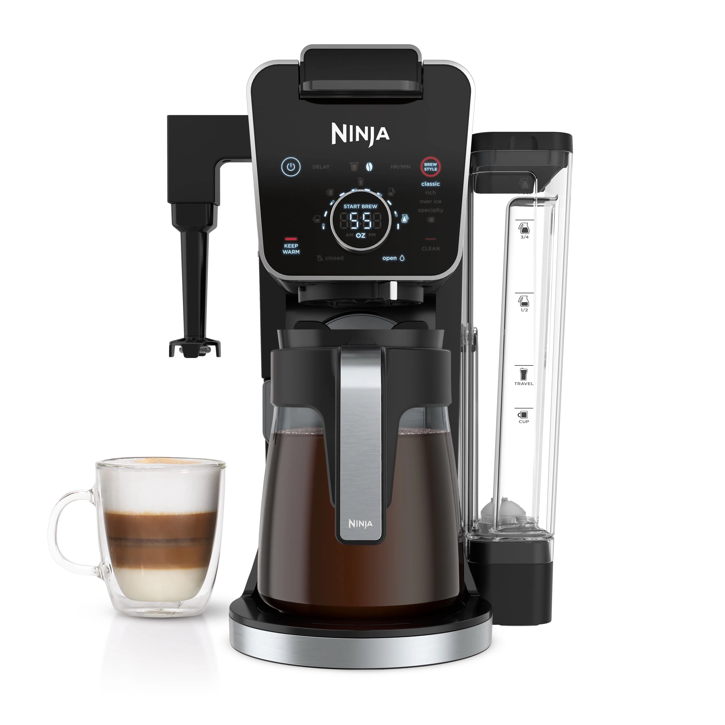 12-Cup Drip Coffee Maker with Glass Carafe V586208
