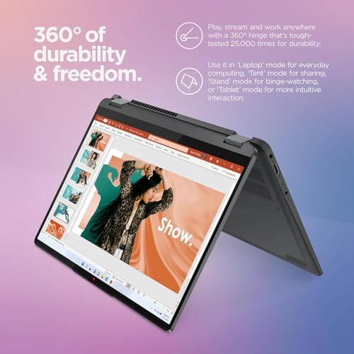 14" FHD+ Touchscreen 2-in-1 Laptop, Intel Core i3, 8GB RAM, 256GB SSD, Grey O224988