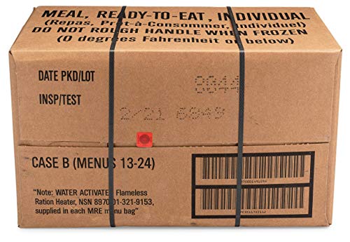 Variety Pack of 12 Freeze Dried MRE Kit F9467