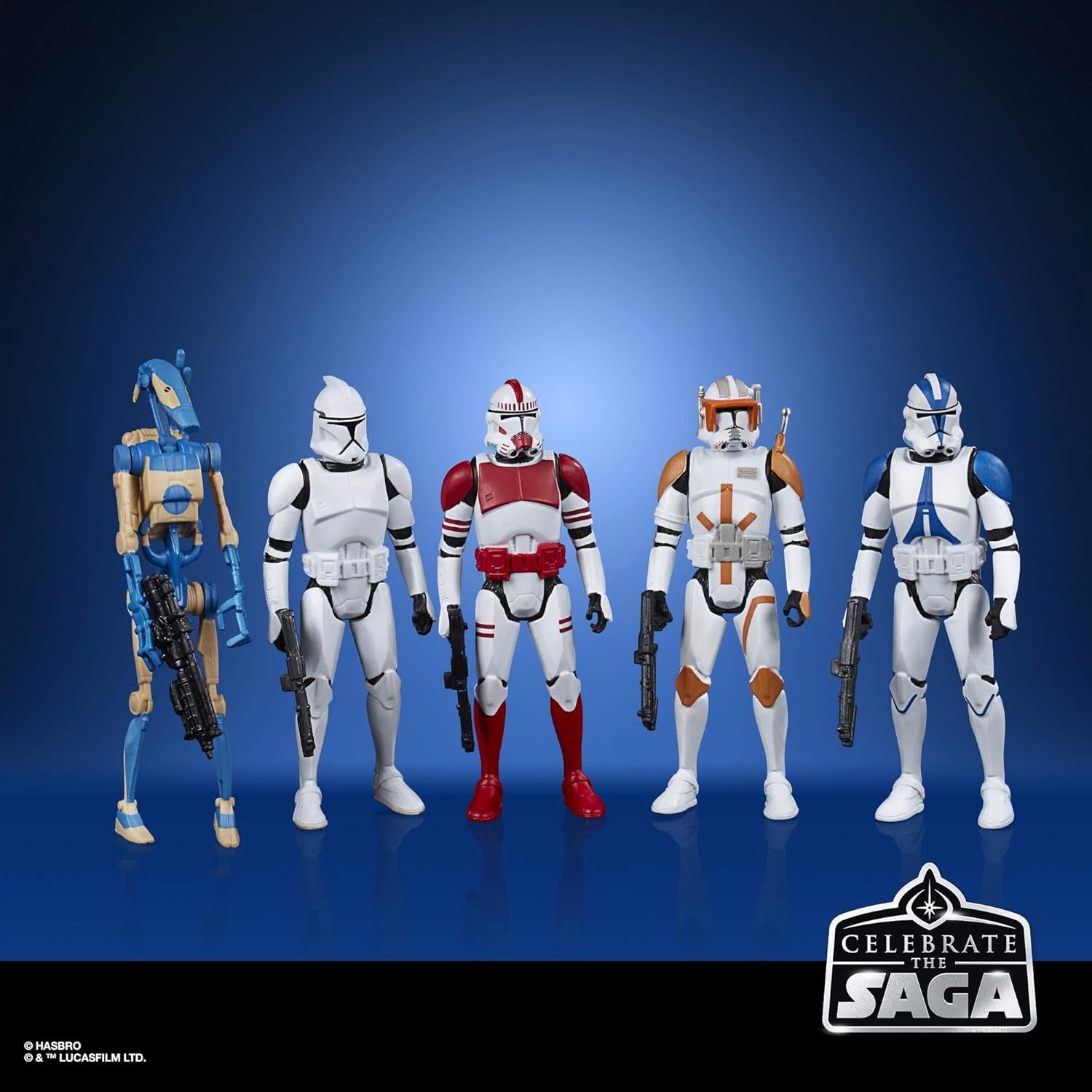 Galactic Republic Figure Set 5-Pack Action Figure S257