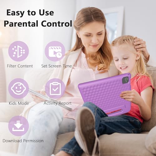 Green Kids Tablet 10 inch Android 13 4GB+64GB 1TB Expand HD Touchscreen WiFi Bluetooth Protective Case N971