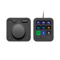 9 Customizable LCD Keys Control Dial for Graphic Design - Graphite L503