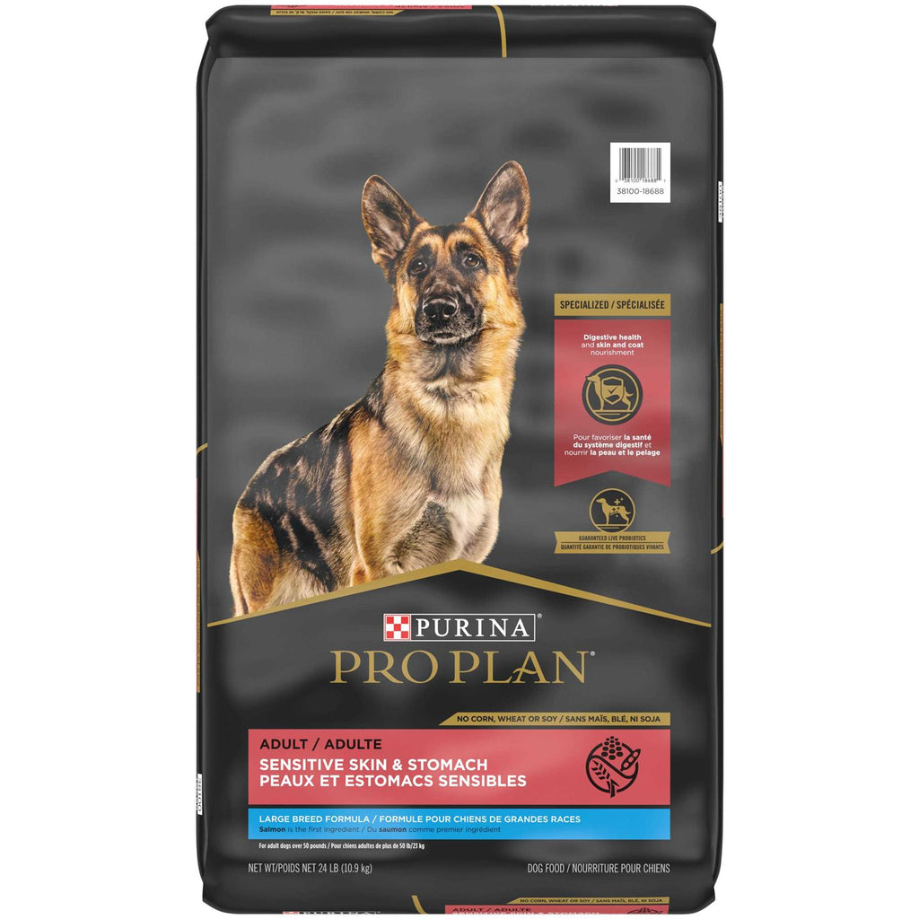 Sensitive Skin Stomach Salmon Adult Large Breed Formula Dry Dog Food H608