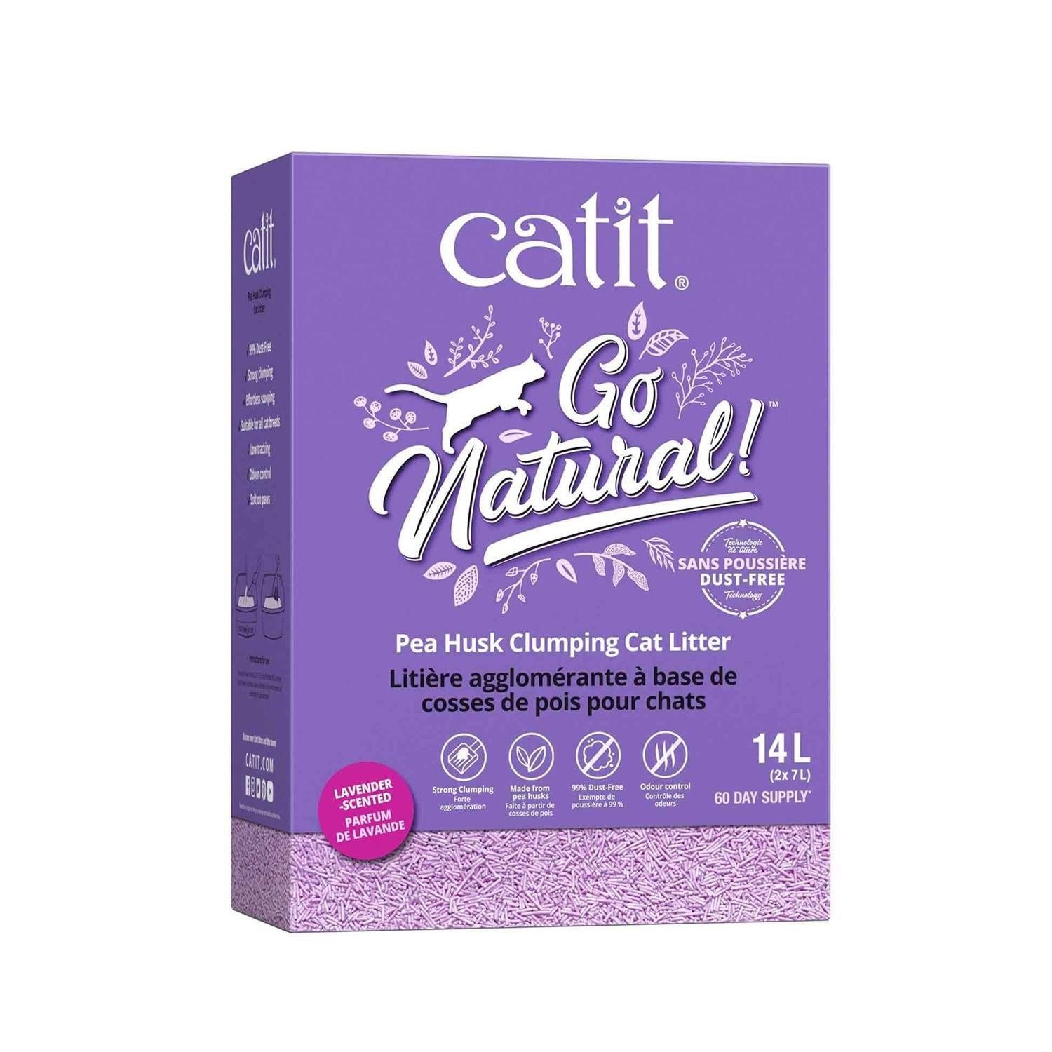 Pea Husk Clumping Cat Litter I687