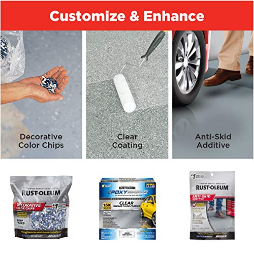 Gloss Gray Garage Floor Coating Kit G627