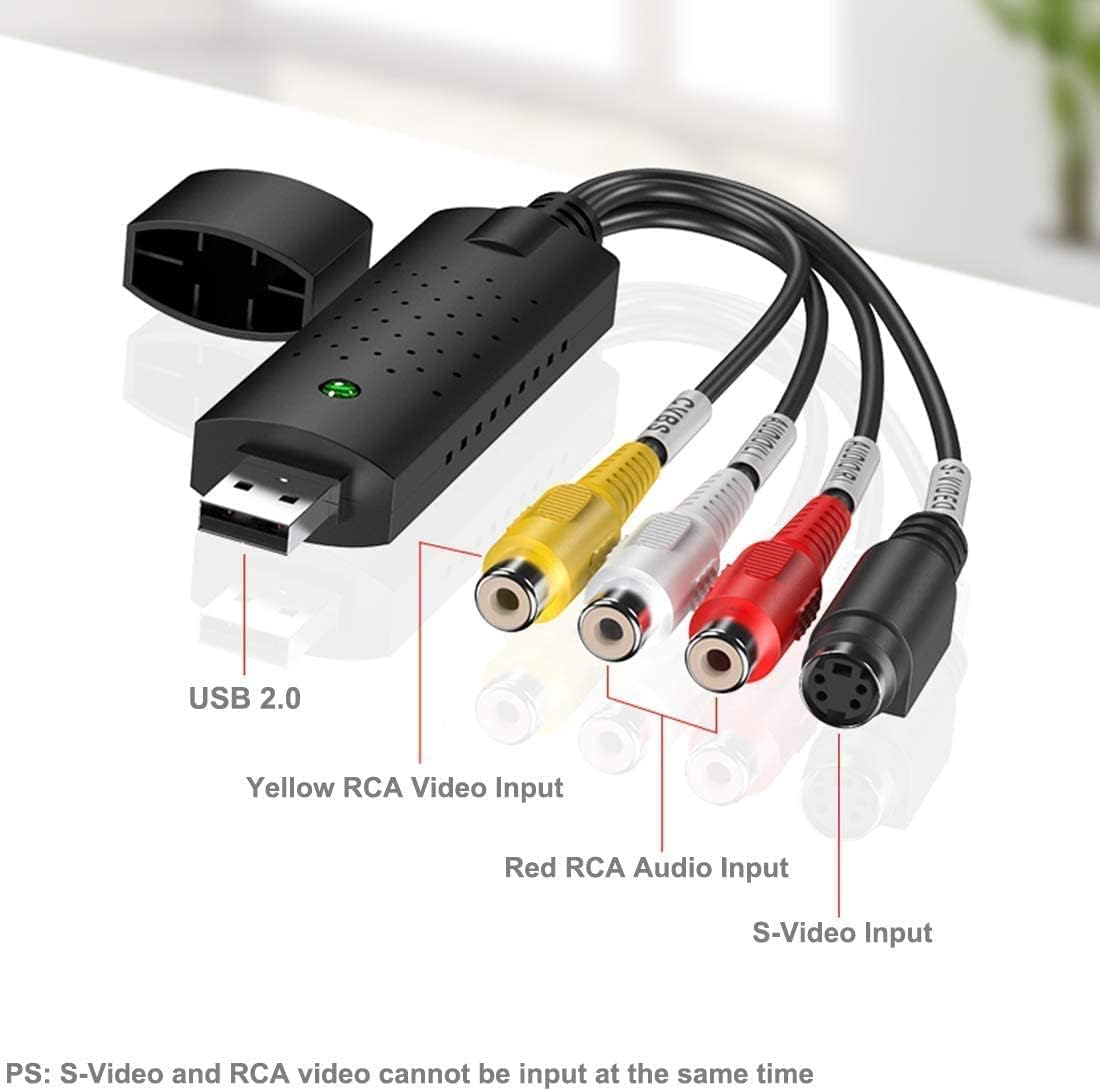 USB 2.0 Video Audio Grabber Converter J45966