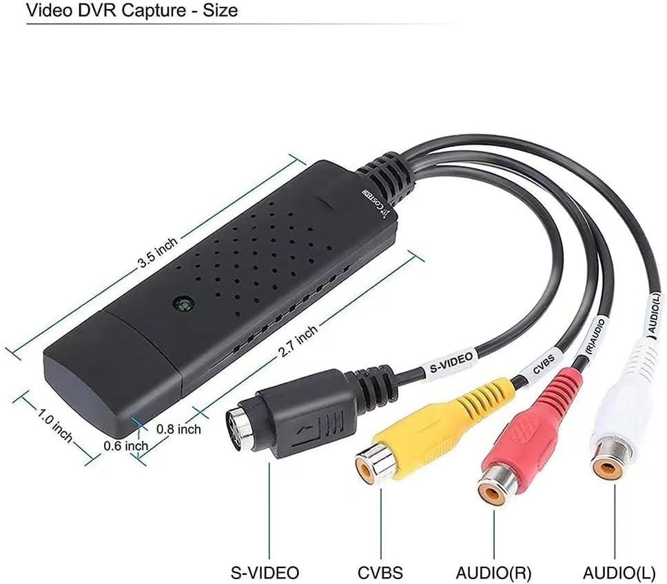 USB 2.0 Video Audio Grabber Converter J45966