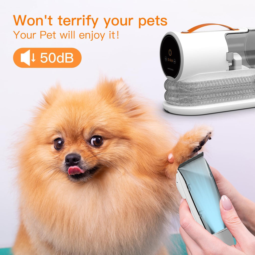 Dog Grooming Vacuum with 5 Pet Grooming Tools L724