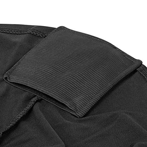 100 pcs Black Spandex Folding Chair Covers A171325