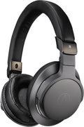 Black Bluetooth Wireless Over-Ear Headphones with Mic V18560