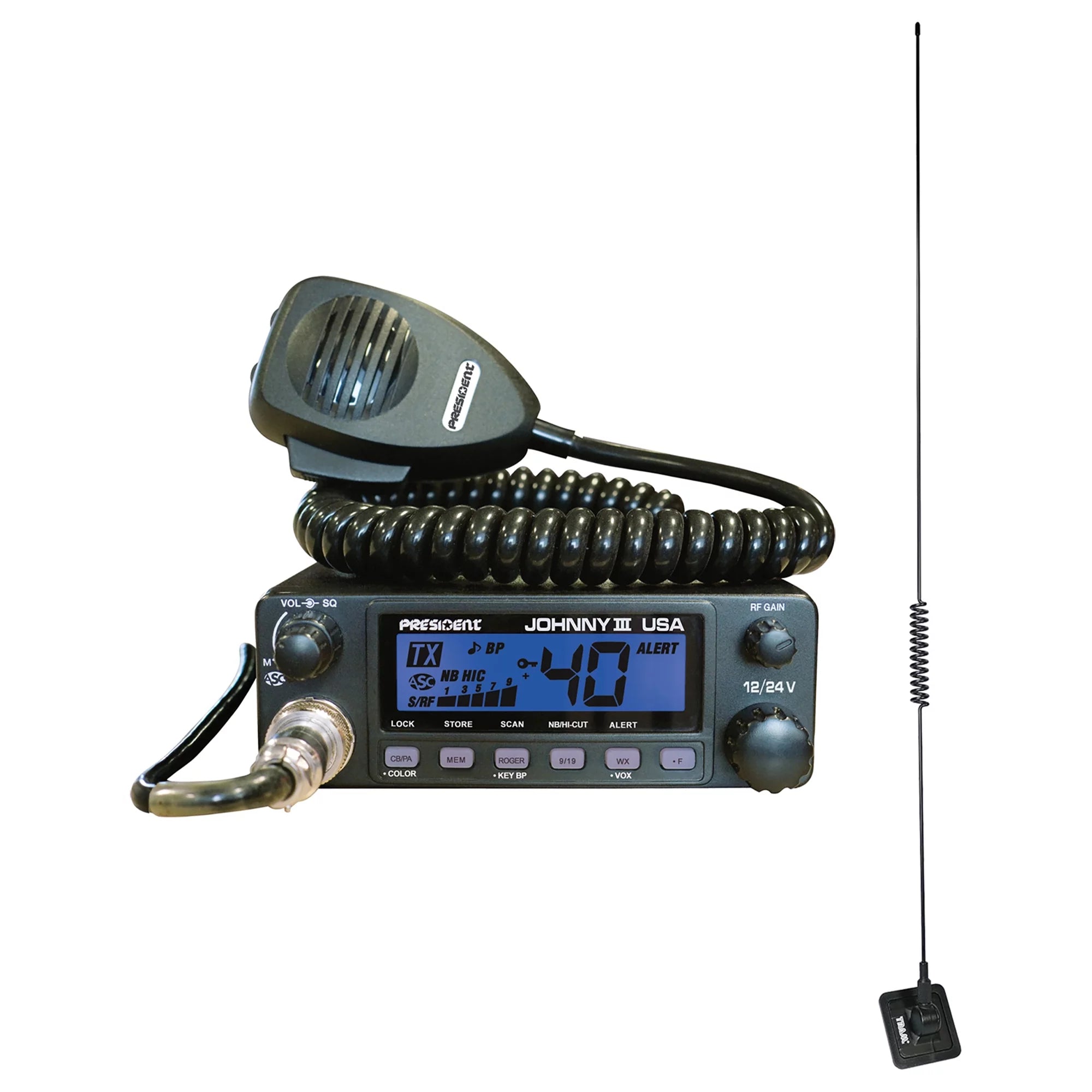 12/24v CB Radio & CB Mobile Antenna W94913