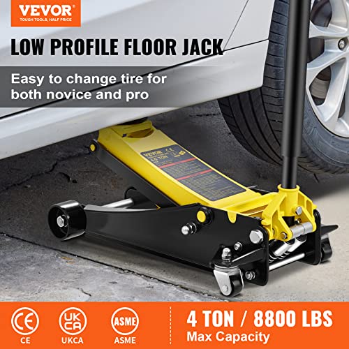 4 Ton Low Profile Steel Floor Jack H92091