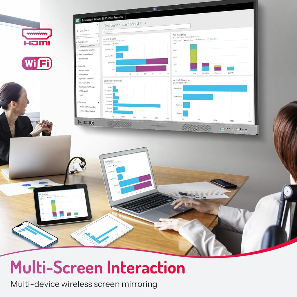 55" Interactive Whiteboard with Stand D189726