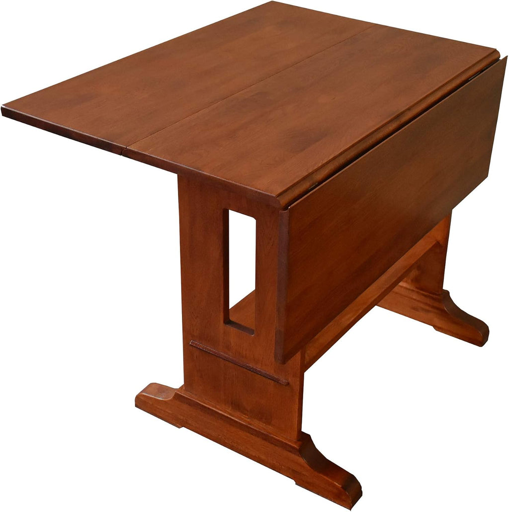 Solid Oak Drop Leaf Dining Table B448422