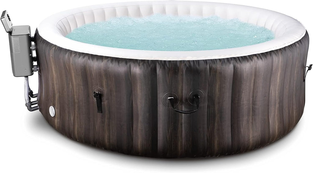 Inflatable Hot Tub with Built-in LED and 140 Air Jets I798943