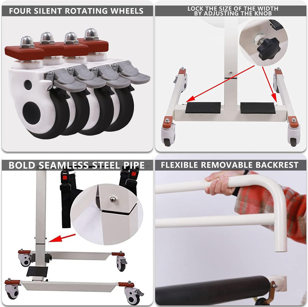Transfer Wheelchair with Soft Cushion Q14487
