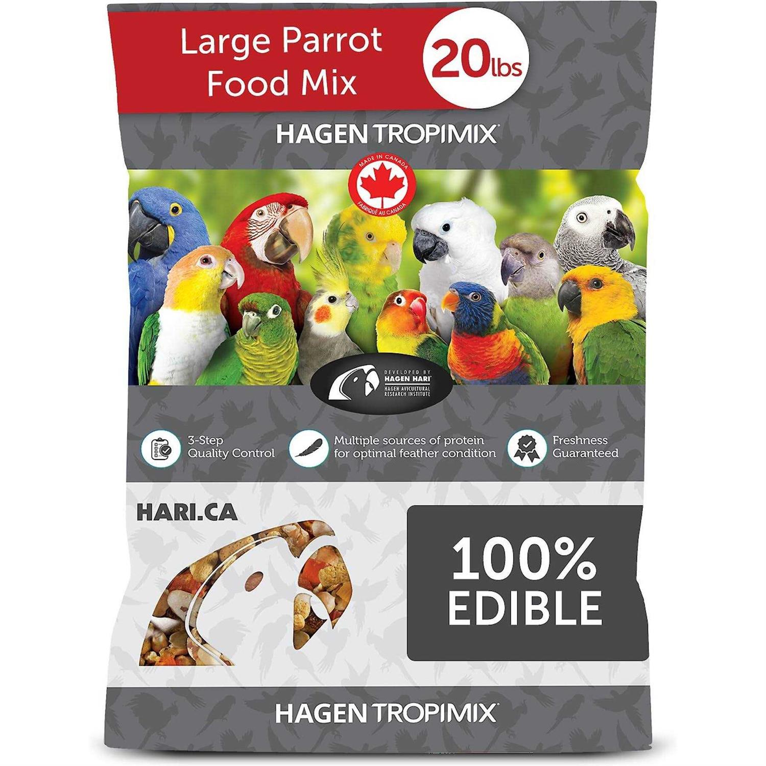 Large Parrot Bird Food D939196