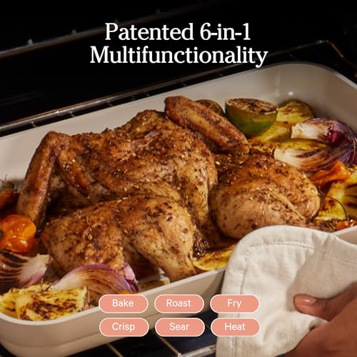 Nonstick Ceramic Griddle Pan with Ergonomic Handles X297277